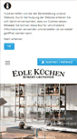 Mobile Screenshot of edle-landhauskuechen.de